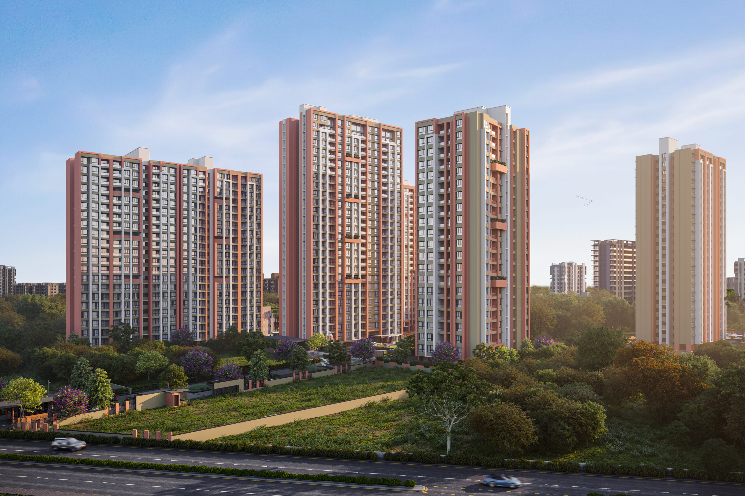 Prism City project logo Charholi Pune