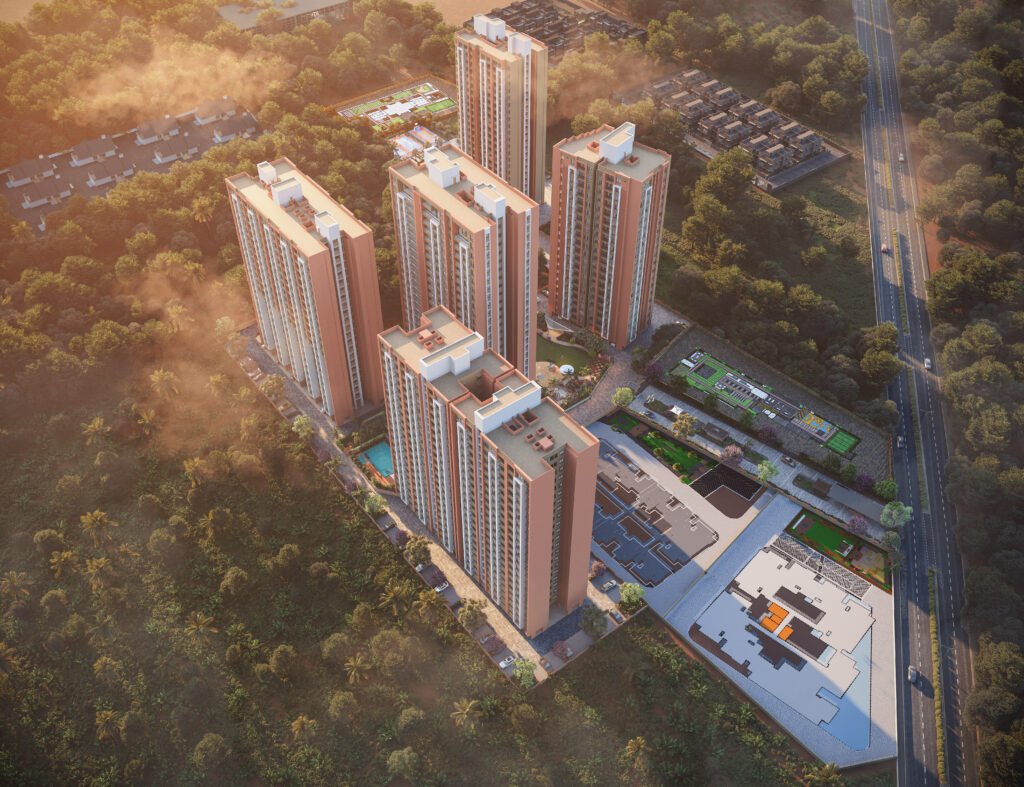 Global connectivity location advantage Prism City Charholi Pune